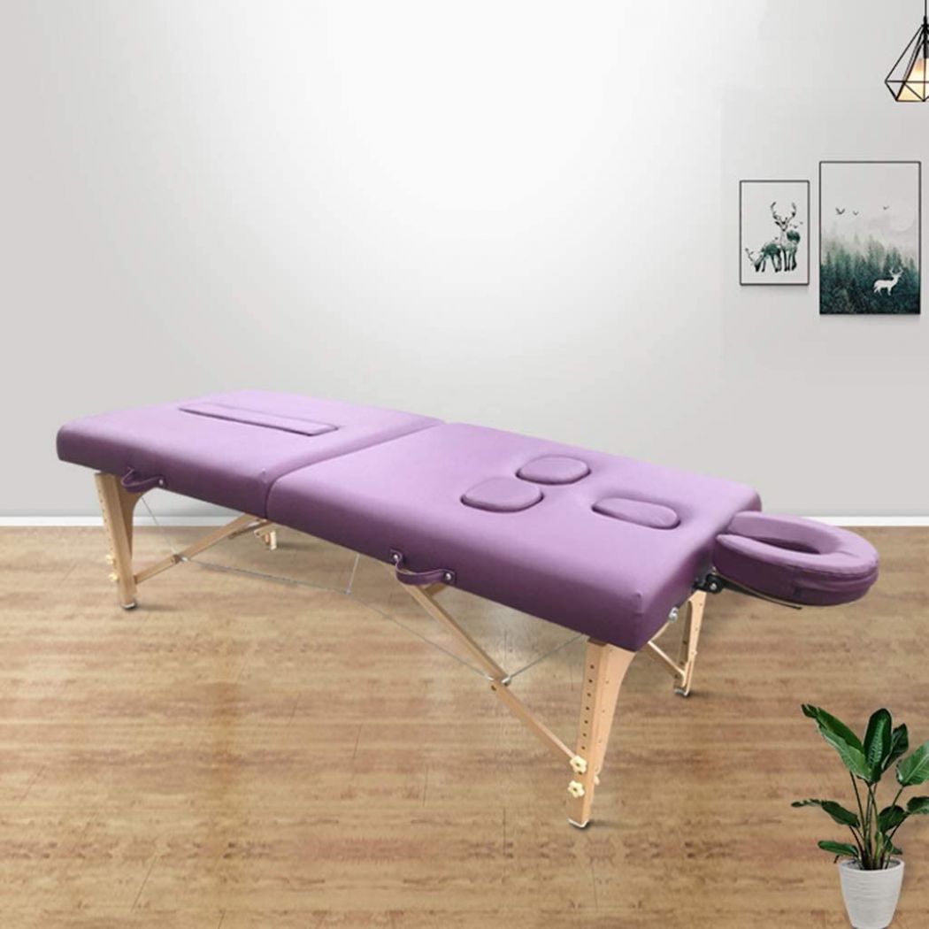Beauty Salon Multifunctional Wooden Portable Massage Beauty Bed